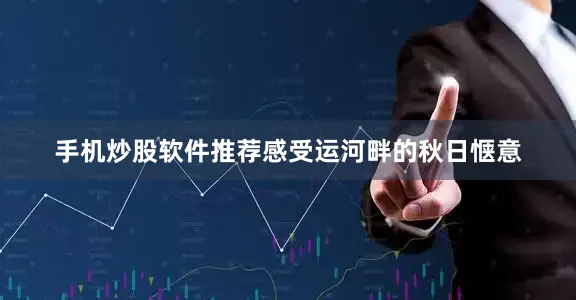 手机炒股软件推荐感受运河畔的秋日惬意